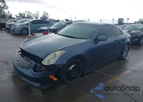 2007 Infiniti G35 из США, поврежденный, VIN JNKCV54E67M909315